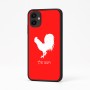 כיסוי בעיצוב אישי עם השם שלך לדגם - Samsung Galaxy A04 בעיצוב תרנגול