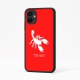 כיסוי בעיצוב אישי עם השם שלך לדגם - Samsung Galaxy A04 בעיצוב עקרב