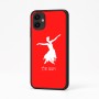 כיסוי בעיצוב אישי עם השם שלך לדגם - Samsung Galaxy A04 בעיצוב בלרינה