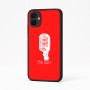 כיסוי בעיצוב אישי עם השם שלך לדגם - Samsung Galaxy A04 בעיצוב מיקרופון