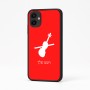 כיסוי בעיצוב אישי עם השם שלך לדגם - Samsung Galaxy A04 בעיצוב כינור