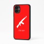 כיסוי בעיצוב אישי עם השם שלך לדגם - Samsung Galaxy A04 בעיצוב אק 47