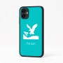 כיסוי בעיצוב אישי עם השם שלך לדגם - Samsung Galaxy A04 בעיצוב נשר אמריקאי