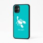 כיסוי בעיצוב אישי עם השם שלך לדגם - Samsung Galaxy A04 בעיצוב עקרב