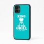 כיסוי בעיצוב אישי עם השם שלך לדגם - Samsung Galaxy A04 בעיצוב מלך הגריל