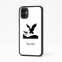 כיסוי בעיצוב אישי עם השם שלך לדגם - Samsung Galaxy A04 בעיצוב נשר אמריקאי