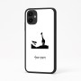 כיסוי בעיצוב אישי עם השם שלך לדגם - Samsung Galaxy A04 בעיצוב ג'ירפה באפריקה