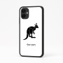 כיסוי בעיצוב אישי עם השם שלך לדגם - Samsung Galaxy A04 בעיצוב קנגורו