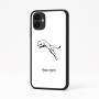 כיסוי בעיצוב אישי עם השם שלך לדגם - Samsung Galaxy A04 בעיצוב פומה
