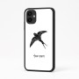 כיסוי בעיצוב אישי עם השם שלך לדגם - Samsung Galaxy A04 בעיצוב לבלוע