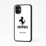 כיסוי בעיצוב אישי עם השם שלך לדגם - Samsung Galaxy A04 בעיצוב פרארי