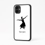 כיסוי בעיצוב אישי עם השם שלך לדגם - Samsung Galaxy A04 בעיצוב בלרינה