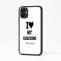 כיסוי בעיצוב אישי עם השם שלך לדגם - Samsung Galaxy A04 בעיצוב אוהב את החברה שלי