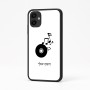 כיסוי בעיצוב אישי עם השם שלך לדגם - Samsung Galaxy A04 בעיצוב תקליטור - אזור מוזיקה