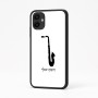 כיסוי בעיצוב אישי עם השם שלך לדגם - Samsung Galaxy A04 בעיצוב סקסופון