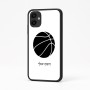 כיסוי בעיצוב אישי עם השם שלך לדגם - Samsung Galaxy A04 בעיצוב כדורסל