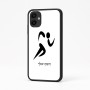 כיסוי בעיצוב אישי עם השם שלך לדגם - Samsung Galaxy A04 בעיצוב רצים אולימפיים