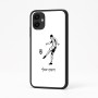כיסוי בעיצוב אישי עם השם שלך לדגם - Samsung Galaxy A04 בעיצוב שחקן כדורגל