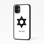 כיסוי בעיצוב אישי עם השם שלך לדגם - Samsung Galaxy A04 בעיצוב מגן דוד - מגן דוד - ישראל
