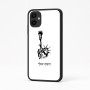 כיסוי בעיצוב אישי עם השם שלך לדגם - Samsung Galaxy A04 בעיצוב פסל החירות