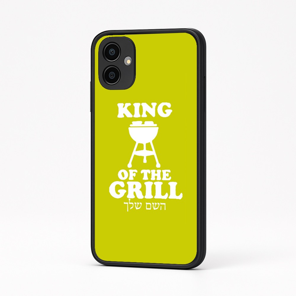 כיסוי בעיצוב אישי עם השם שלך לדגם - Samsung Galaxy A04 בעיצוב מלך הגריל