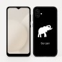 כיסוי בעיצוב אישי עם השם שלך לדגם - Samsung Galaxy A04 בעיצוב פיל
