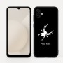 כיסוי בעיצוב אישי עם השם שלך לדגם - Samsung Galaxy A04 בעיצוב עכביש