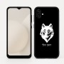 כיסוי בעיצוב אישי עם השם שלך לדגם - Samsung Galaxy A04 בעיצוב זאב