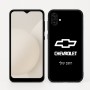 כיסוי בעיצוב אישי עם השם שלך לדגם - Samsung Galaxy A04 בעיצוב שברולט