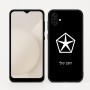 כיסוי בעיצוב אישי עם השם שלך לדגם - Samsung Galaxy A04 בעיצוב קרייזלר