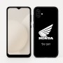 כיסוי בעיצוב אישי עם השם שלך לדגם - Samsung Galaxy A04 בעיצוב הונדה