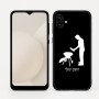 כיסוי בעיצוב אישי עם השם שלך לדגם - Samsung Galaxy A04 בעיצוב גריל ברביקיו
