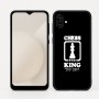 כיסוי בעיצוב אישי עם השם שלך לדגם - Samsung Galaxy A04 בעיצוב שחמט