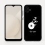 כיסוי בעיצוב אישי עם השם שלך לדגם - Samsung Galaxy A04 בעיצוב תקליטור - אזור מוזיקה