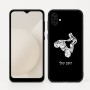 כיסוי בעיצוב אישי עם השם שלך לדגם - Samsung Galaxy A04 בעיצוב רוכב טרקטורונים