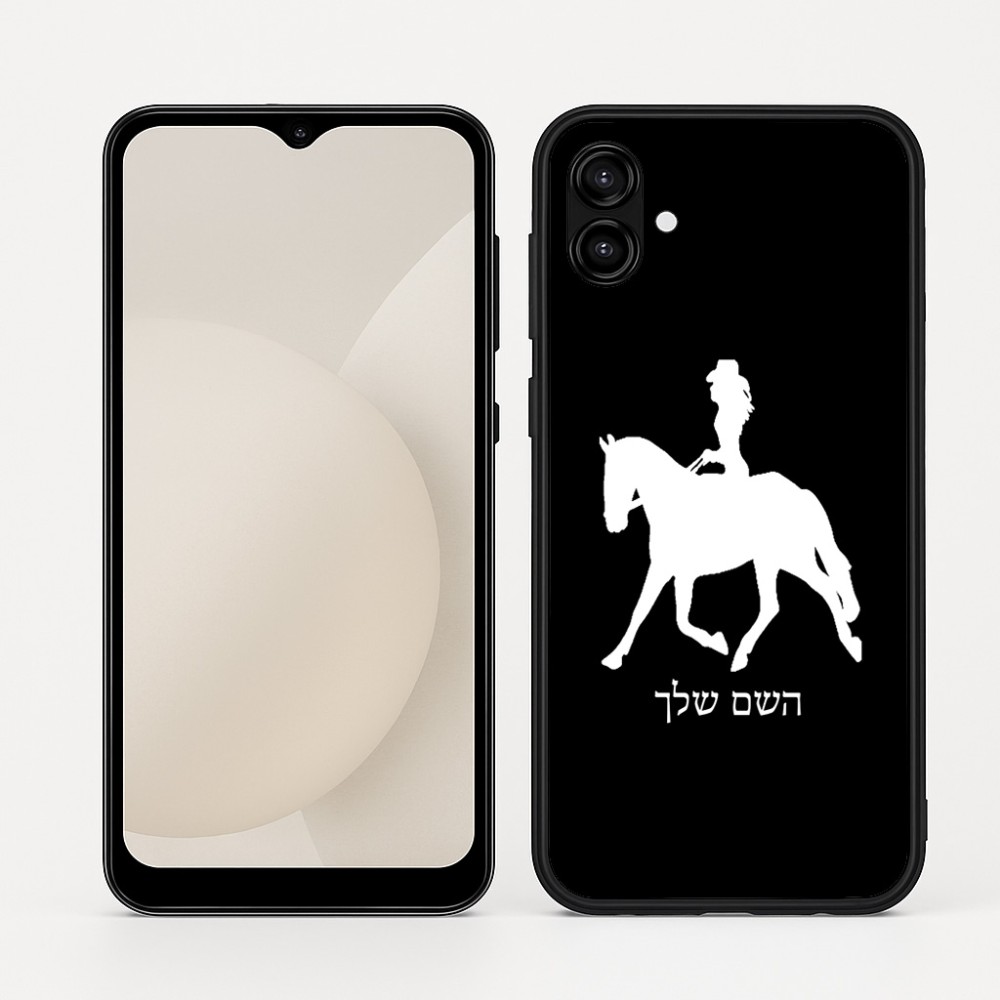 כיסוי בעיצוב אישי עם השם שלך לדגם - Samsung Galaxy A04 בעיצוב קאוגירל - אישה