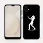 כיסוי בעיצוב אישי עם השם שלך לדגם - Samsung Galaxy A04 בעיצוב אישה מגוננת