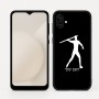 כיסוי בעיצוב אישי עם השם שלך לדגם - Samsung Galaxy A04 בעיצוב זורק כידון