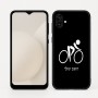 כיסוי בעיצוב אישי עם השם שלך לדגם - Samsung Galaxy A04 בעיצוב אופניים אולימפיים
