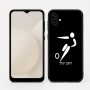 כיסוי בעיצוב אישי עם השם שלך לדגם - Samsung Galaxy A04 בעיצוב כדורגל אולימפי