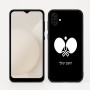 כיסוי בעיצוב אישי עם השם שלך לדגם - Samsung Galaxy A04 בעיצוב פינג פונג