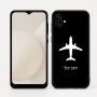 כיסוי בעיצוב אישי עם השם שלך לדגם - Samsung Galaxy A04 בעיצוב טייס - טייס