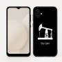 כיסוי בעיצוב אישי עם השם שלך לדגם - Samsung Galaxy A04 בעיצוב באר נפט