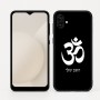 כיסוי בעיצוב אישי עם השם שלך לדגם - Samsung Galaxy A04 בעיצוב סמל אום