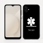 כיסוי בעיצוב אישי עם השם שלך לדגם - Samsung Galaxy A04 בעיצוב חובש