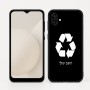 כיסוי בעיצוב אישי עם השם שלך לדגם - Samsung Galaxy A04 בעיצוב למחזר