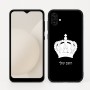 כיסוי בעיצוב אישי עם השם שלך לדגם - Samsung Galaxy A04 בעיצוב כתר מלכותי