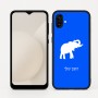 כיסוי בעיצוב אישי עם השם שלך לדגם - Samsung Galaxy A04 בעיצוב פיל