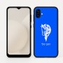 כיסוי בעיצוב אישי עם השם שלך לדגם - Samsung Galaxy A04 בעיצוב ראש סוס