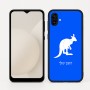 כיסוי בעיצוב אישי עם השם שלך לדגם - Samsung Galaxy A04 בעיצוב קנגורו